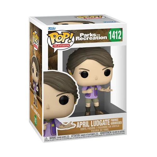 Funko Pop! Parks and Recreation - April Ludgate Pawnee Goddesses 