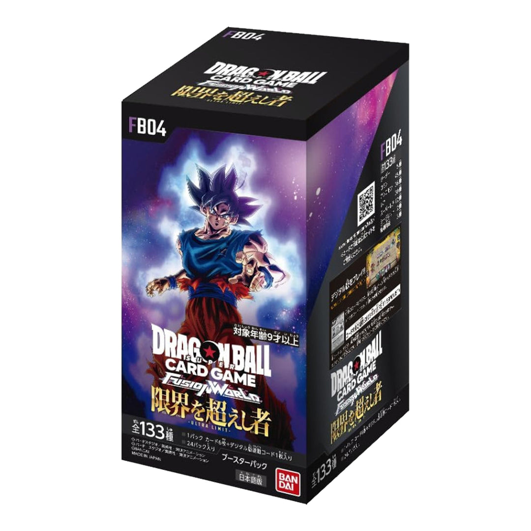 Dragon Ball Super TCG Fusion World FB-04 Ultra Limit Japanese Booster Box