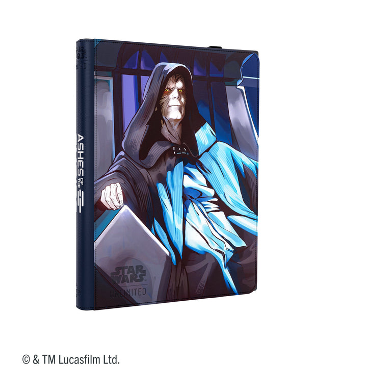 Gamegenic Star Wars: Unlimited Zip-Up Album 18-Pocket - Jedi Luke Skywalker &amp; Emperor Palpatine