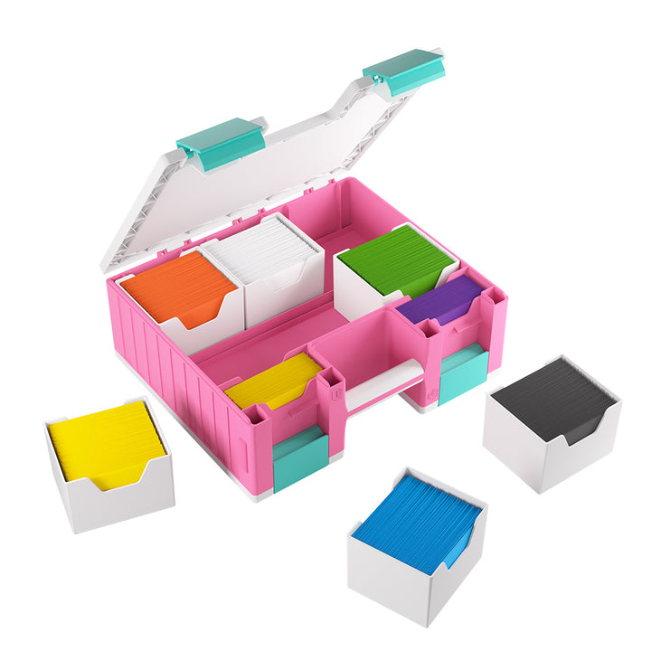 Gamegenic Game Castle Pink/White/Teal