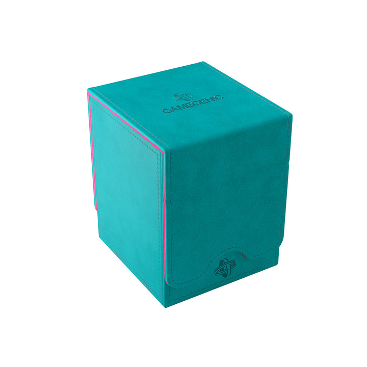 Gamegenic 100+ Convertible XL Squire PLUS Deck Box - Teal/Pink