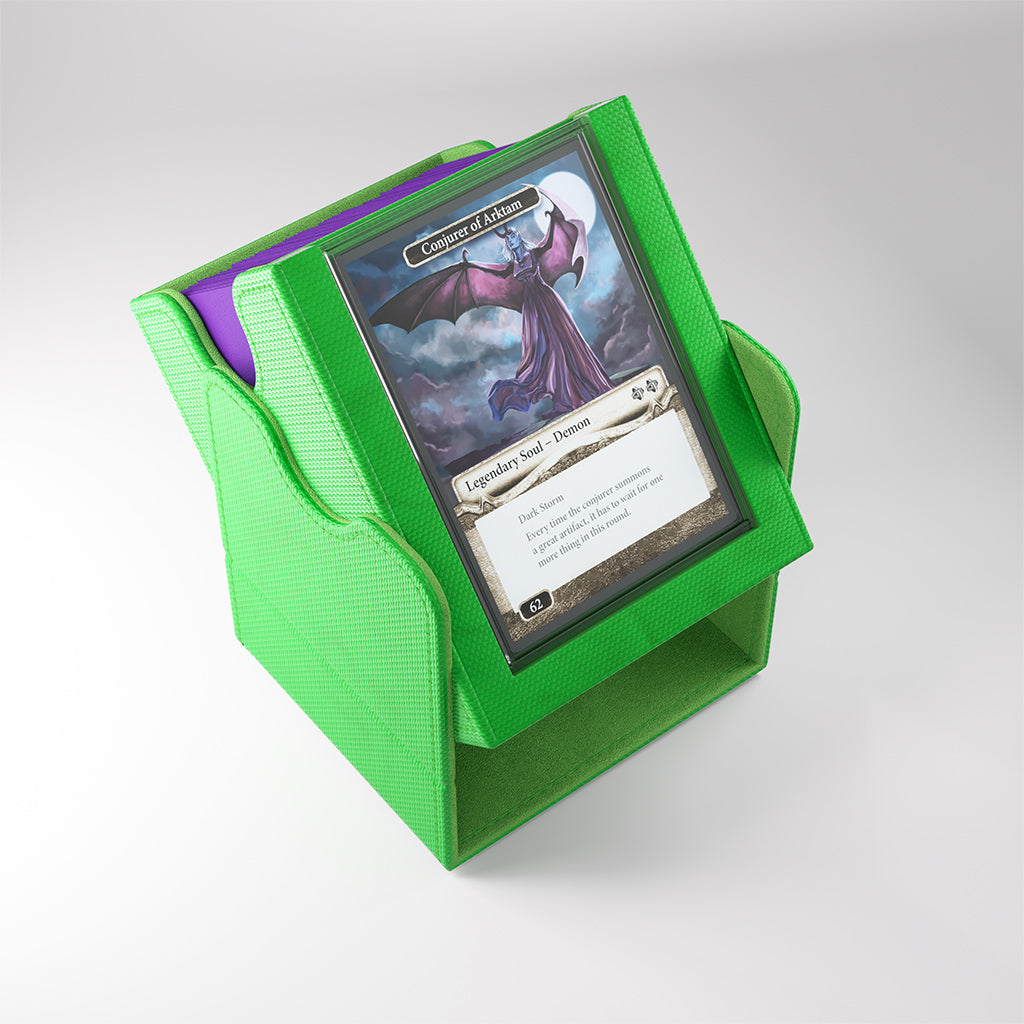 Gamegenic 100+ XL Convertible Squire Plus Deck Box - Green
