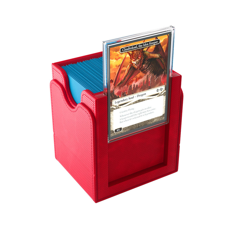 Gamegenic 100+ XL Convertible Squire Plus Deck Box - Red