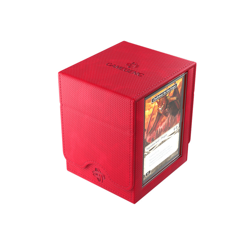 Gamegenic 100+ XL Convertible Squire Plus Deck Box - Red