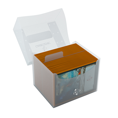 Gamegenic 100+ XL Side Holder Deck Box - Clear