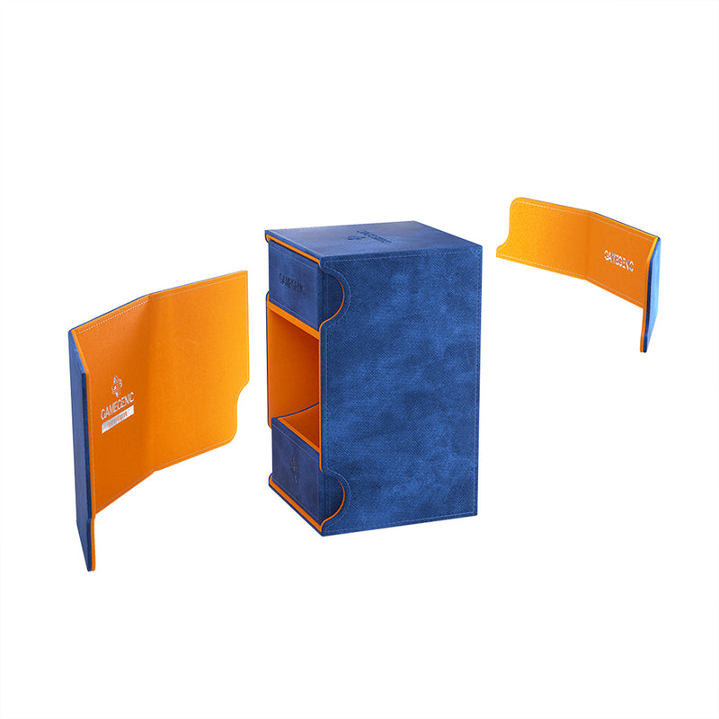 Gamegenic 100+ XL Watchtower Deck Box - Blue/Orange Exclusive Line