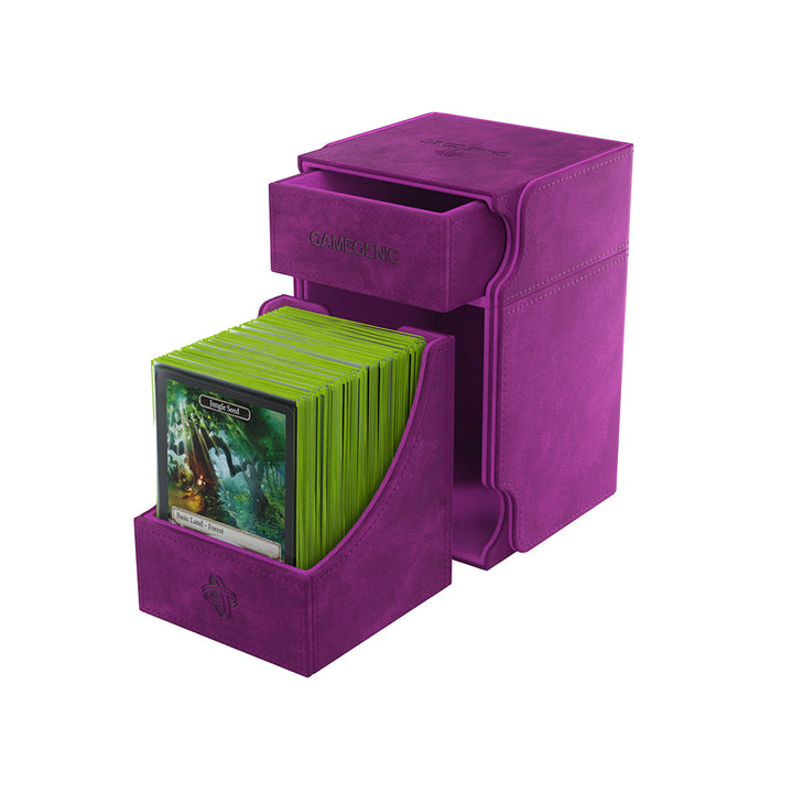 Gamegenic 100+ XL Watchtower Deck Box - Purple