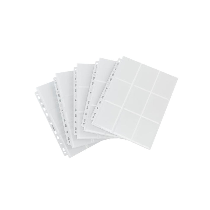 Gamegenic 18-Pocket Sideloading Pages (10ct) - White