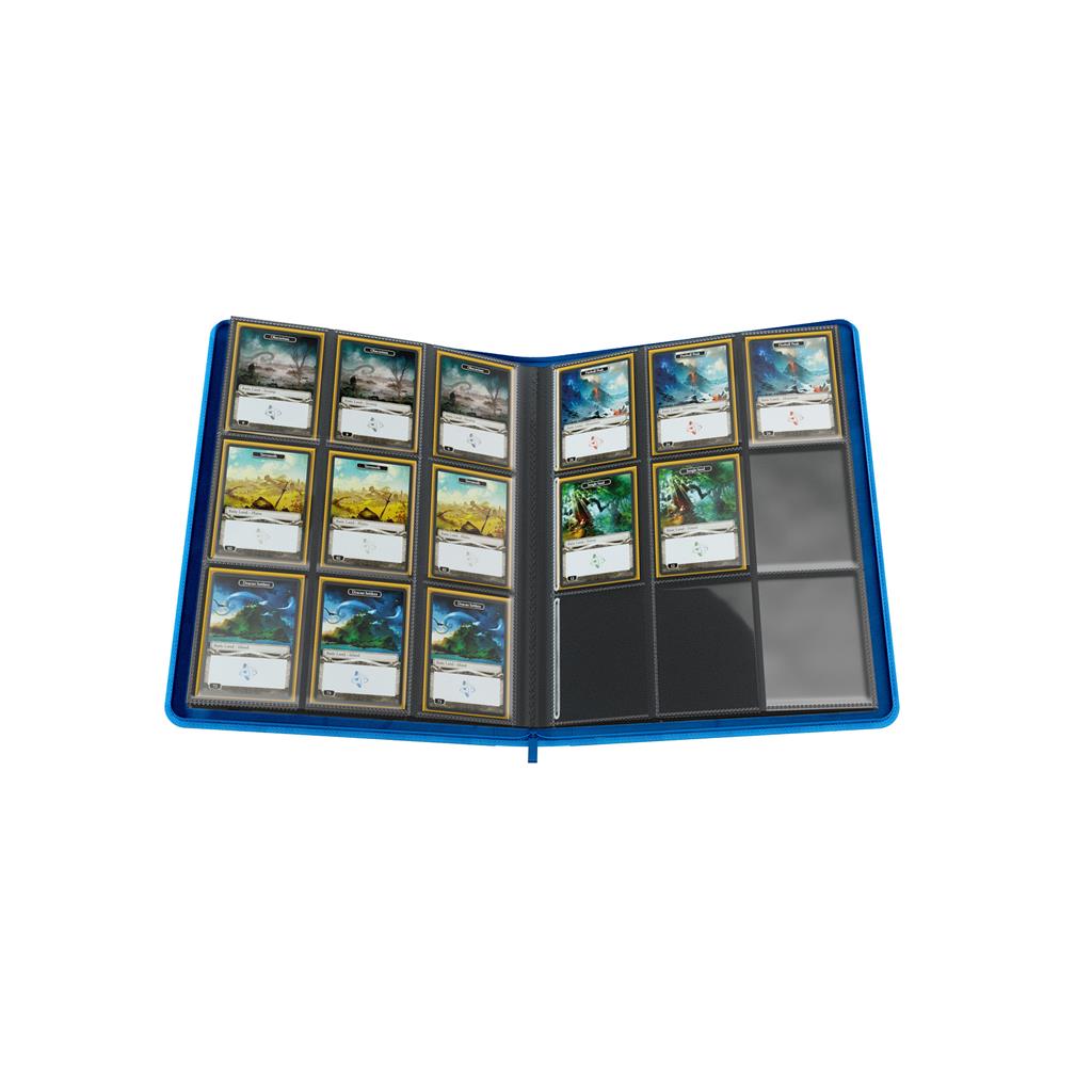 Gamegenic 18-Pocket Zip-Up Album - Blue
