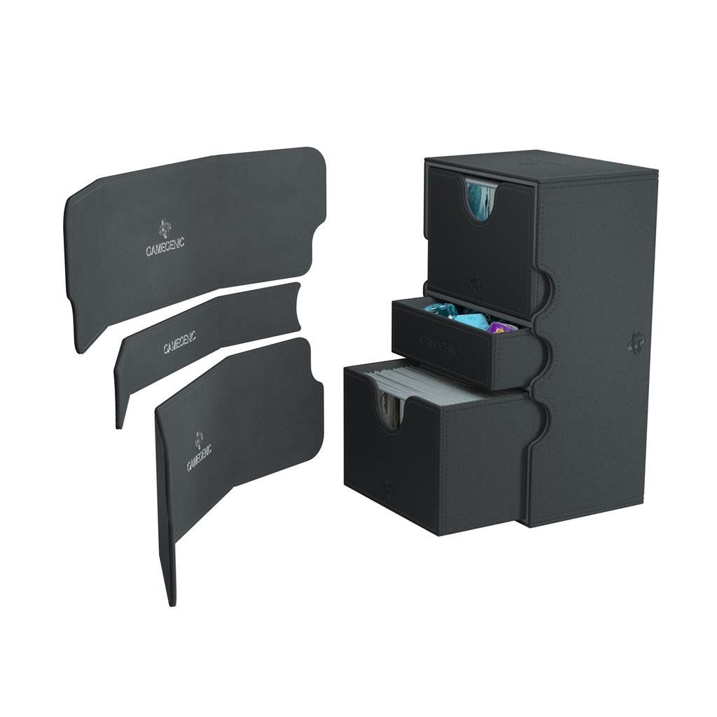 Gamegenic 200+ Stronghold Deck Box - Black