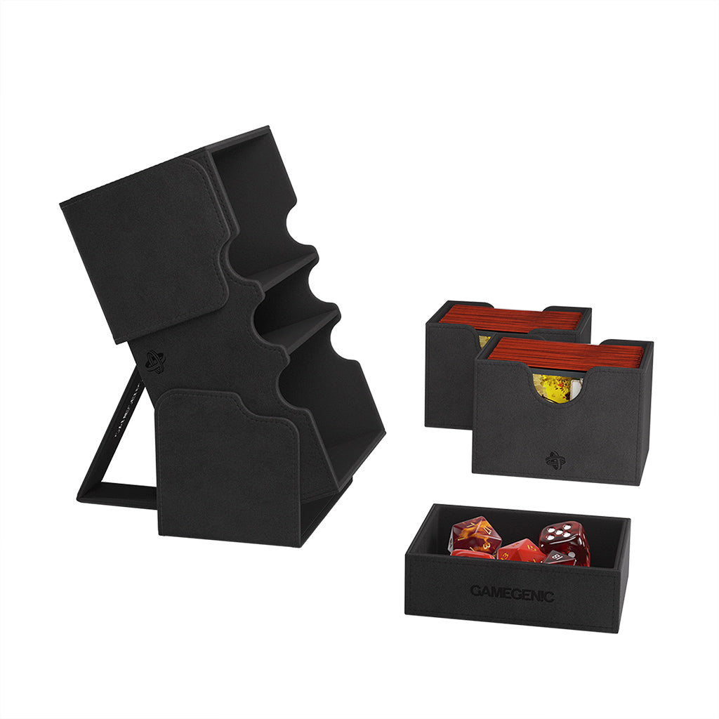 Gamegenic 200+ Stronghold XL Deck Box - Black