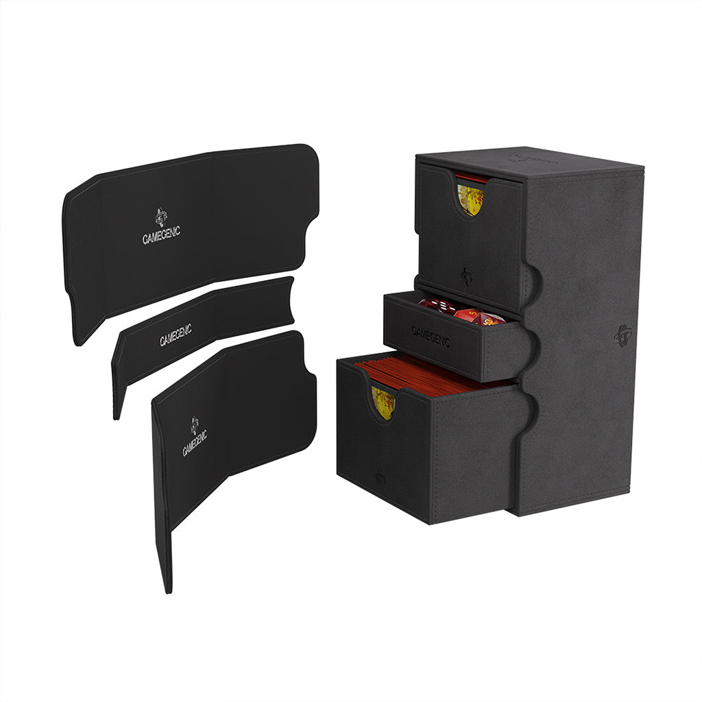 Gamegenic 200+ Stronghold XL Deck Box - Black