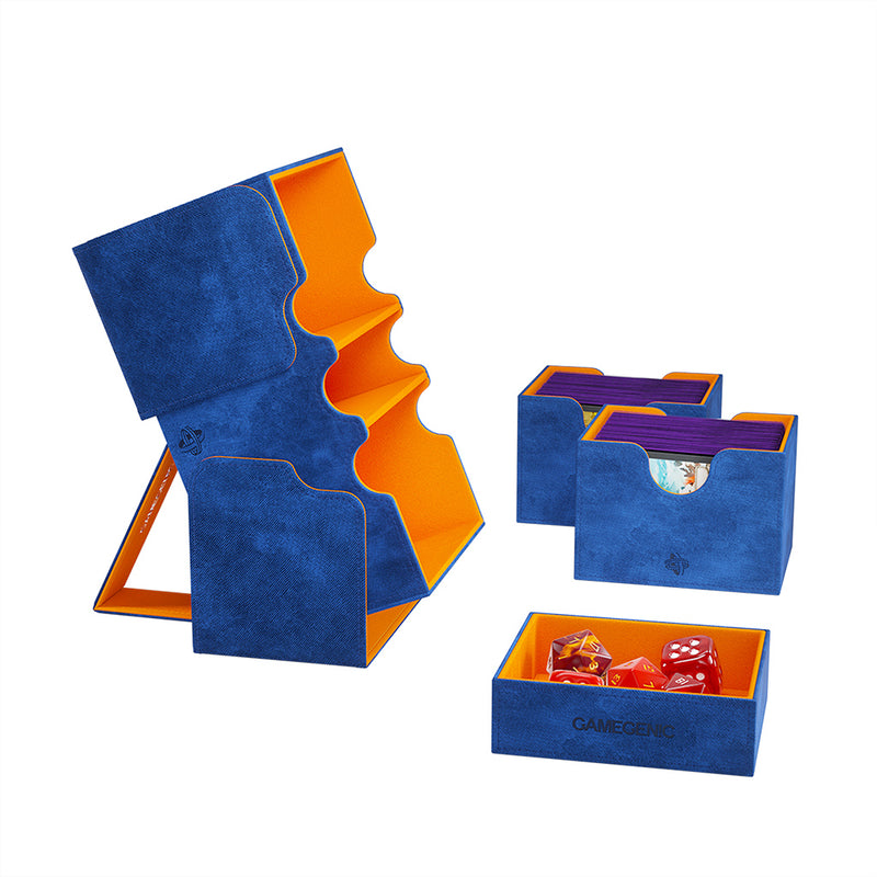 Gamegenic 200+ XL Stronghold Deck Box - Blue/Orange