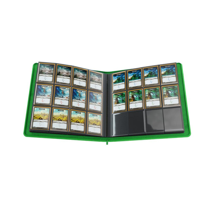 Gamegenic 24-Pocket Zip-Up Album - Green