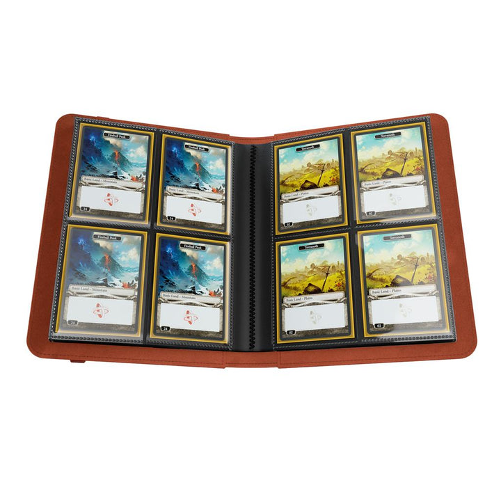 Gamegenic 8-Pocket Prime Album - Red