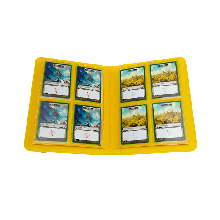 Gamegenic 8-Pocket Prime Album - Yellow