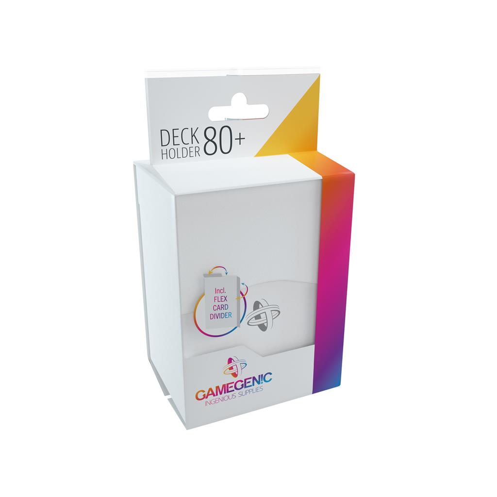 Gamegenic 80+ Deck Box - White