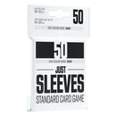 Gamegenic Just Sleeves Standard Size - Black (50ct)