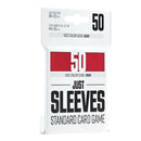 Gamegenic Just Sleeves Standard Size - Red (50ct)