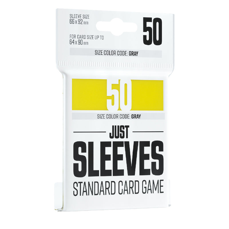 Gamegenic Just Sleeves Standard Size - Yellow (50ct)