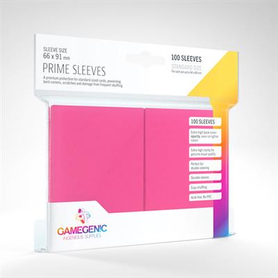 Gamegenic Prime Standard Sleeves - Pink (100ct)