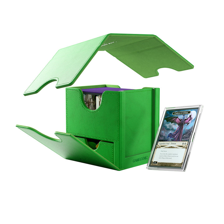 Gamegenic Sidekick Pro 100+ XL Convertible Deck Box - Green