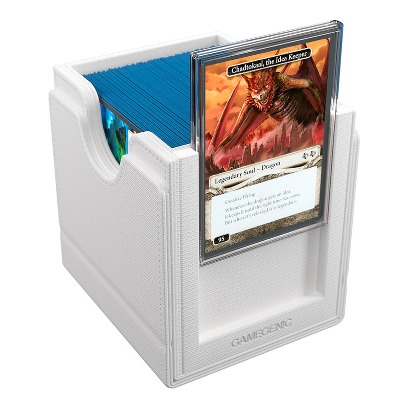 Gamegenic Sidekick Pro 100+ XL Convertible Deck Box - White
