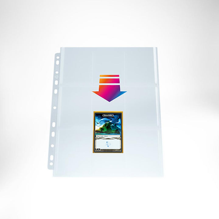 Gamegenic Toploading 9-Pocket Pages - Clear (50ct)