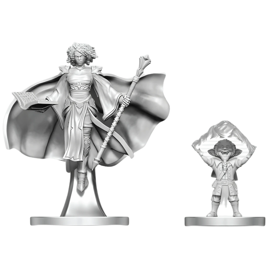 Gnome Warlock &amp; Aasimar Wizard