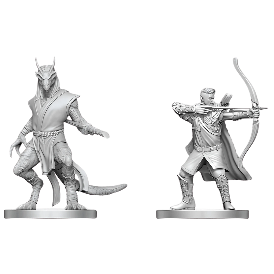 Elf Ranger &amp; Dragonborn Monk