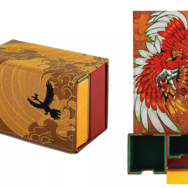 Gemtech DekTech - Golden Flames Ho-oh Deck Box