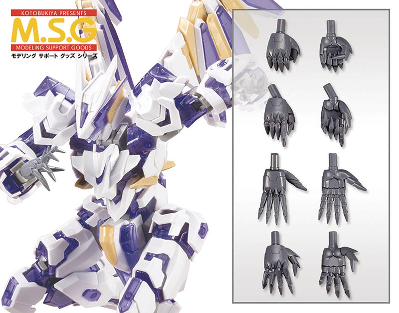 Gundam Decal MSG Hand Unit Sharp Hand 2 Model Kit Accessory