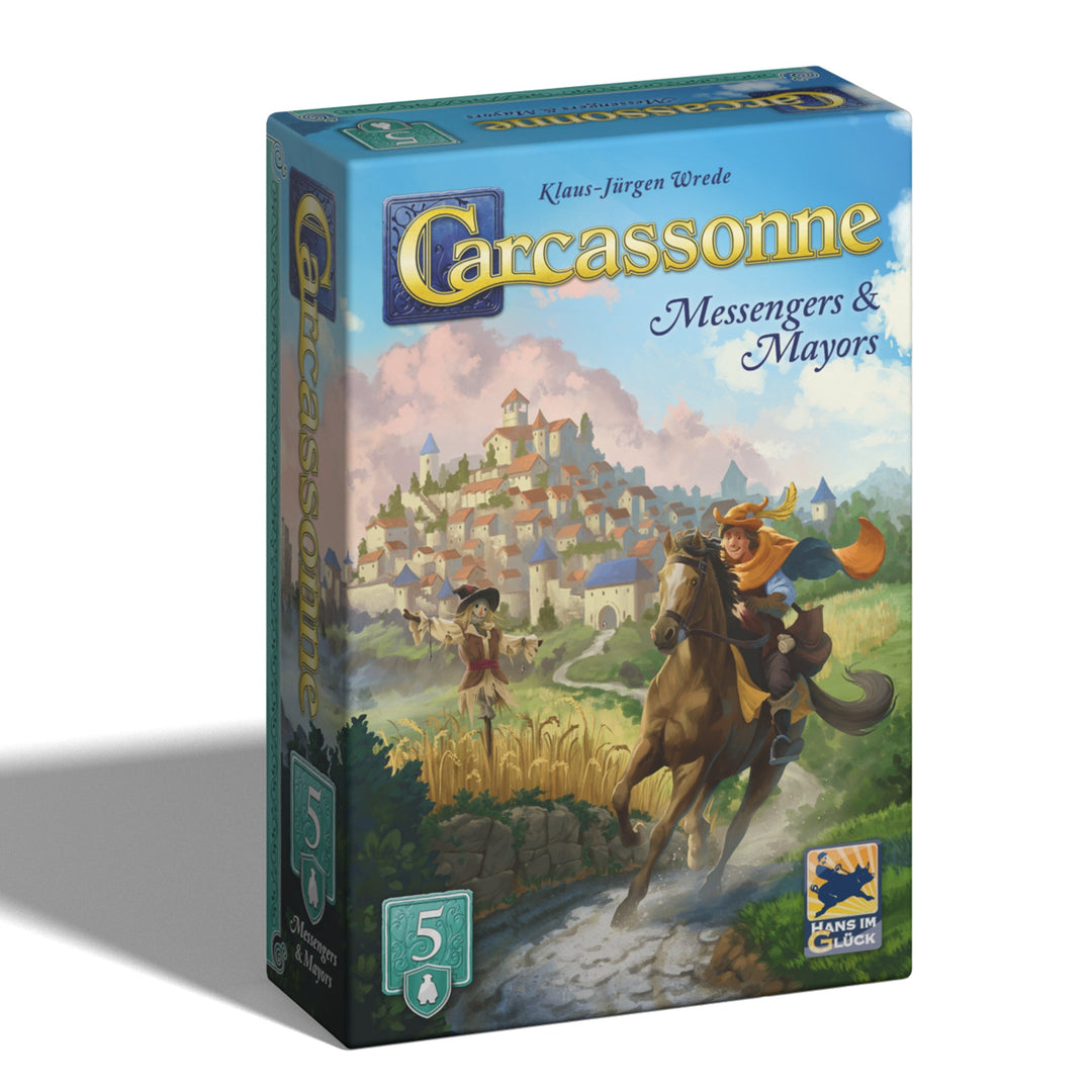 Carcassonne The Board Game Expansion 5 - Messengers And Mayors V3.1