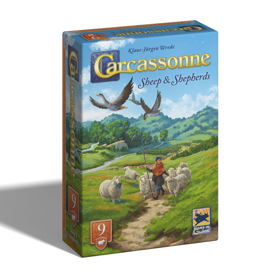 Carcassonne The Board Game Expansion 9 - Sheep And Shepherds V3.1