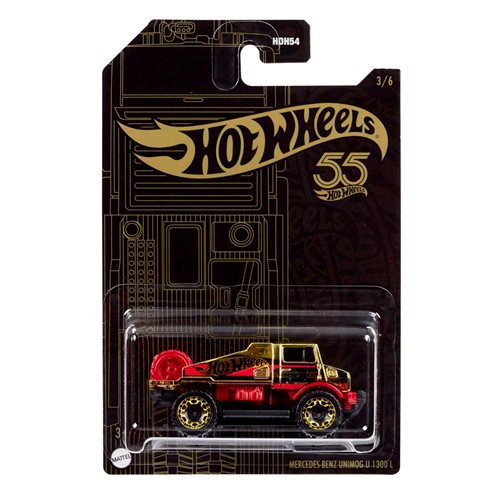 Hot Wheels Pearl and Chrome 2023 - Mercedes-Benz Unimog 1300L