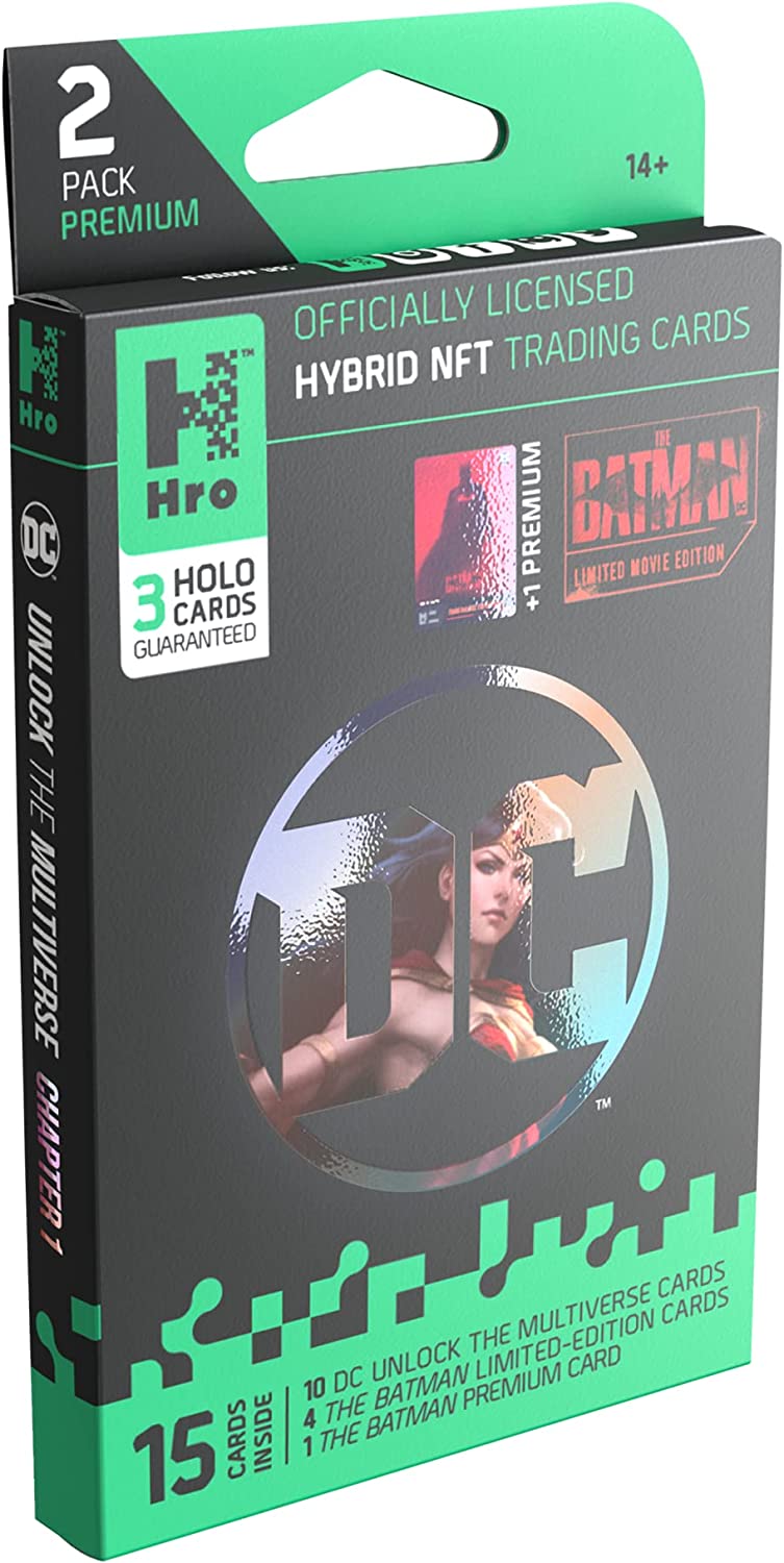 Hro The Batman Limited Movie Edition NFT Premium Booster Pack 2-Pack