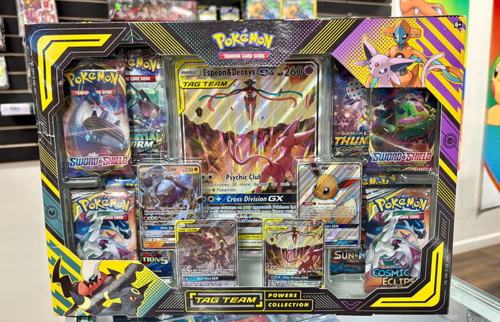 Pokemon TCG Tag Team Powers Collection - Espeon &amp; Deoxys GX