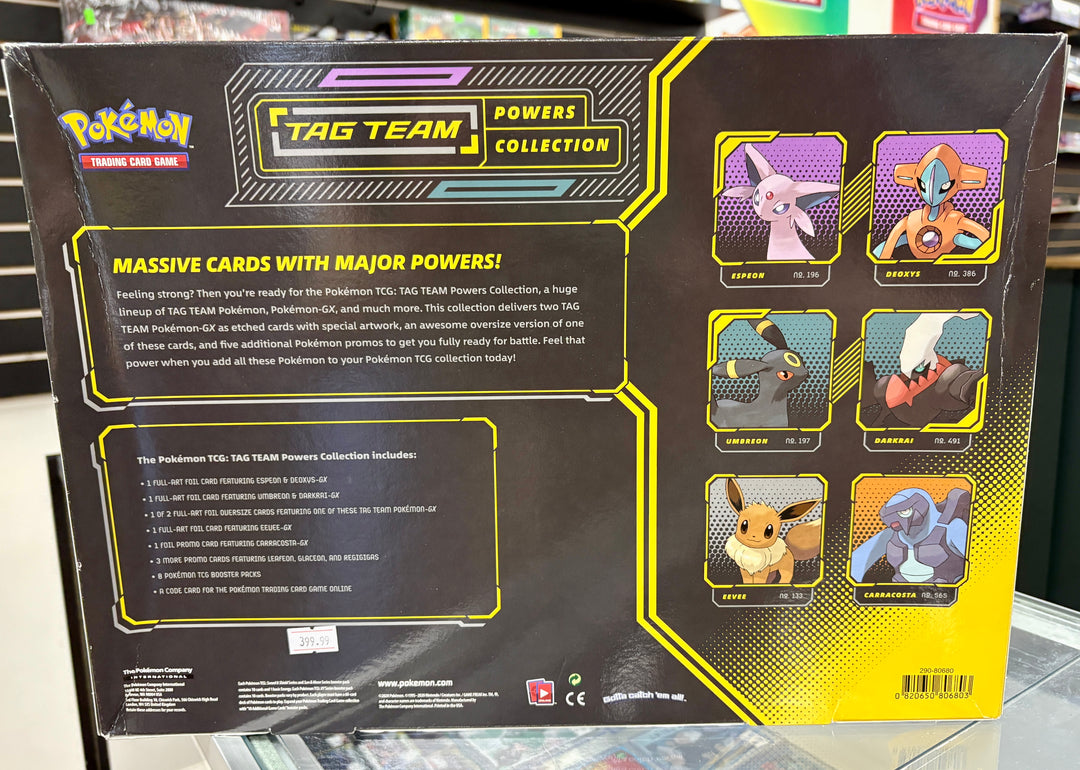 Pokemon TCG Tag Team Powers Collection - Espeon &amp; Deoxys GX