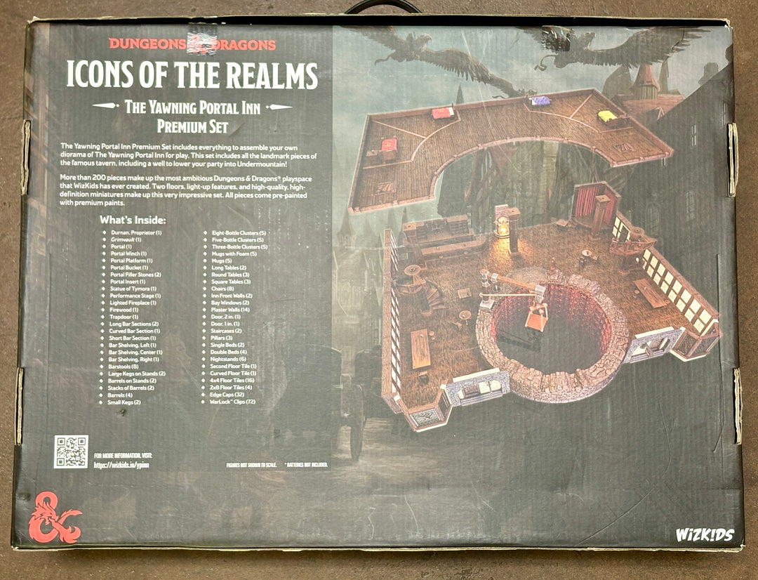 Dungeons &amp; Dragons Icons of the Realms - The Yawning Portal Inn Premium Set (Open Box)