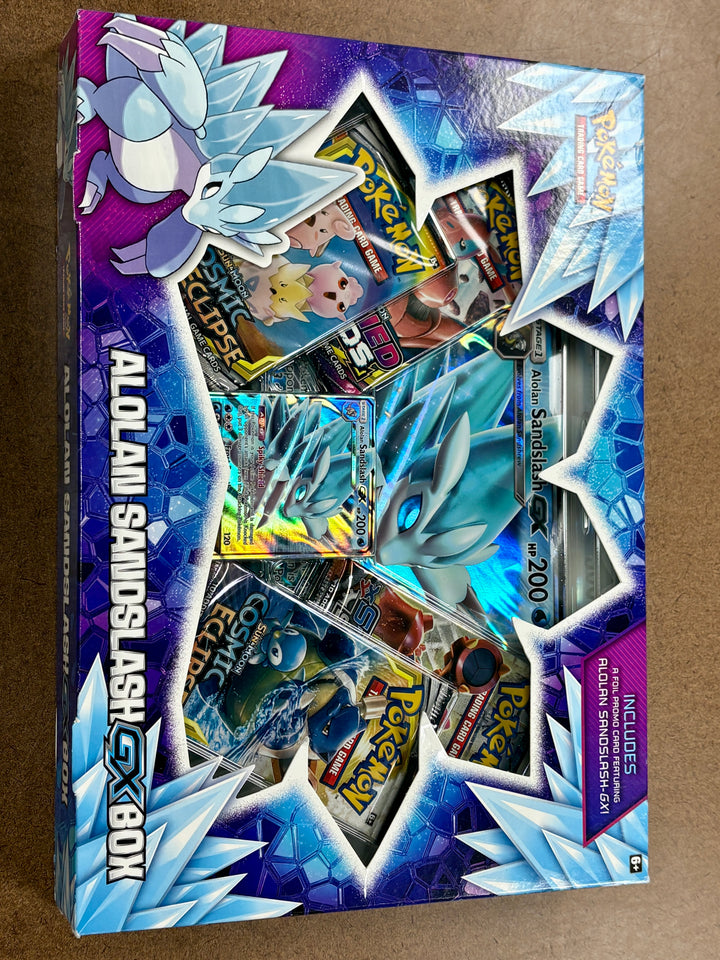 Pokemon TCG: Alolan Sandslash GX Box