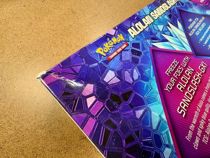 Pokemon TCG: Alolan Sandslash GX Box