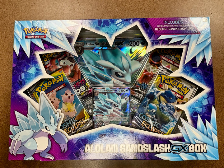 Pokemon TCG: Alolan Sandslash GX Box