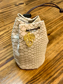 Dungeons & Dragons Dragonhide Drawstring Dice Bag - White