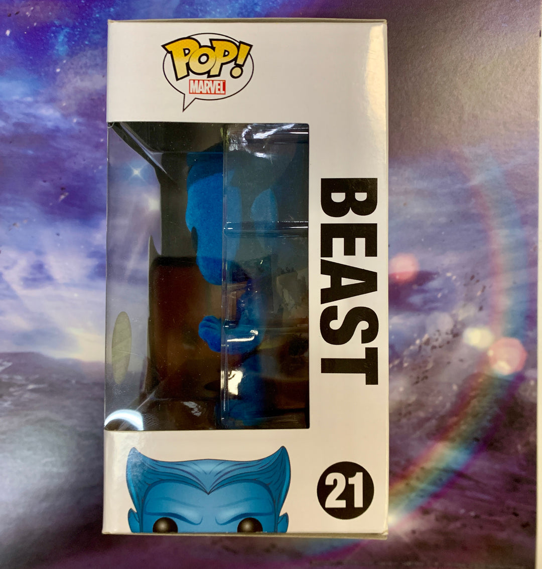 Funko Pop! Marvel Universe - Gemini Exclusive Flocked Beast 
