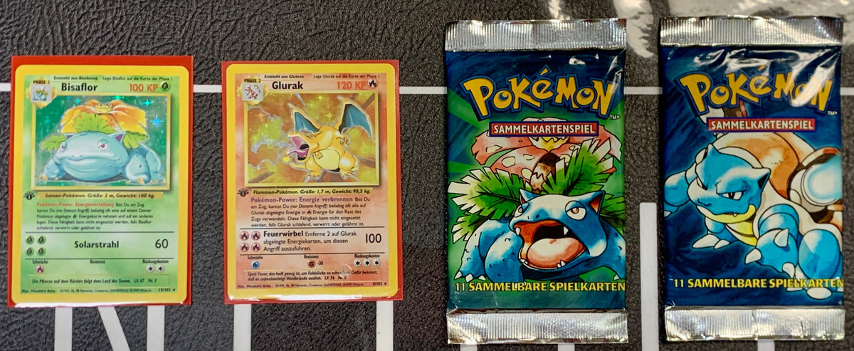 pokemon base set card pack Pokemon TCG: German Base Set Bundle