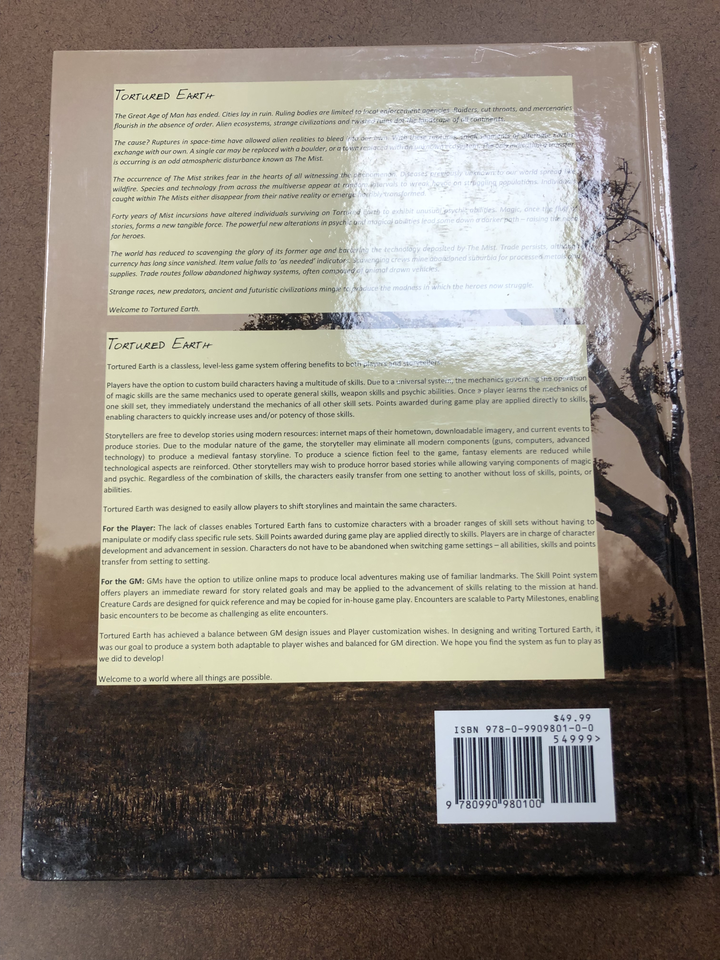 Tortured Earth 1st Edition Rulebook