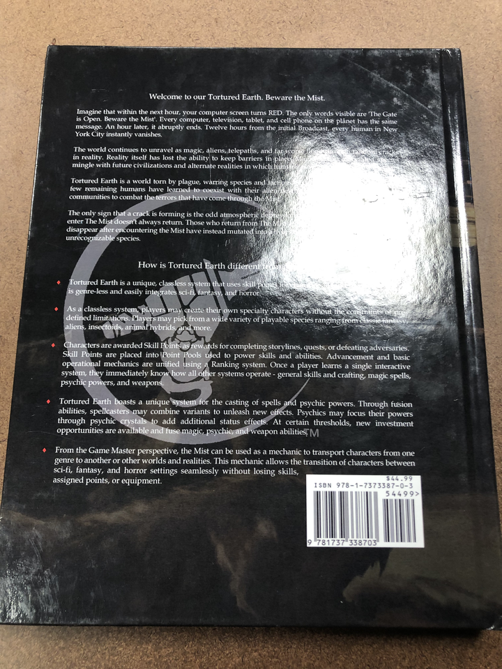 Tortured Earth 2nd Edition Rulebook