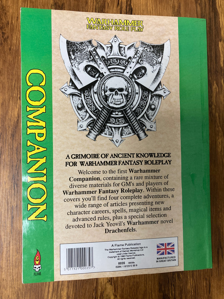 Warhammer Companion: A Grimoire of Arcane Knowledge (USED)