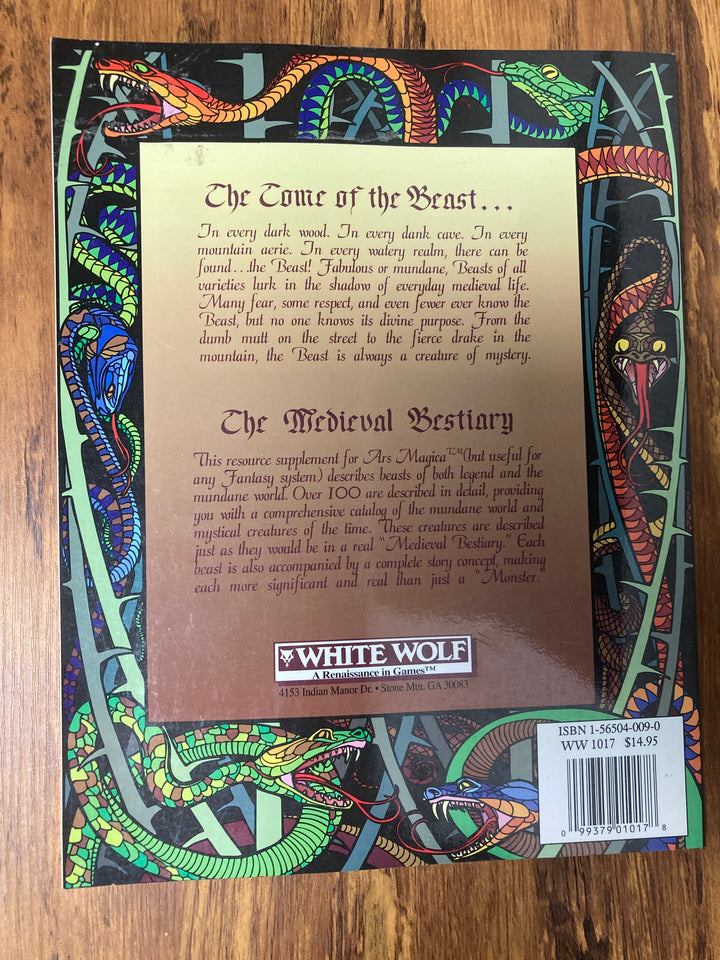 Medieval Bestiary (Ars Magica) (USED)