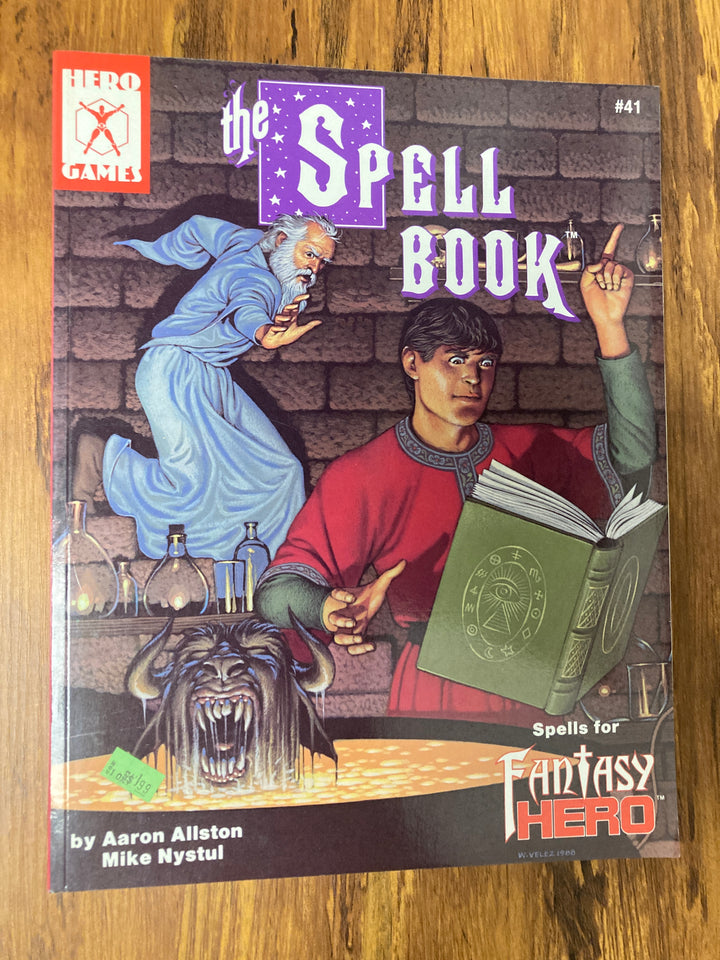 The Spell Book: Spells for Fantasy Hero (USED)